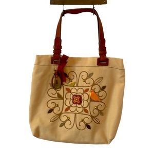 FOSSIL TOTE BAG